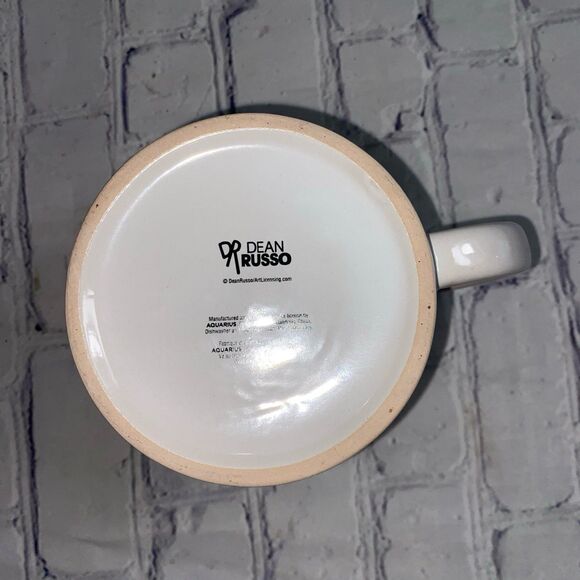 Dean Russo Aquarius Starry Night 20 oz. Ceramic Mug. LNWOT - Picture 6 of 9